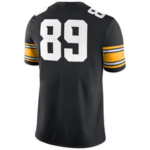 Load image into Gallery viewer, #89 Iowa Hawkeyes Nike Game Jersey - Black