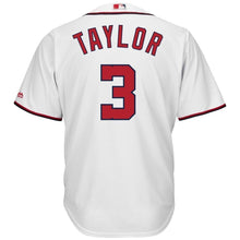 Load image into Gallery viewer, Michael Taylor Washington Nationals Majestic Home Cool Base Player Jersey - White