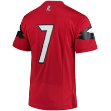 Load image into Gallery viewer, Louisville Cardinals adidas Premier Football Jersey - Red