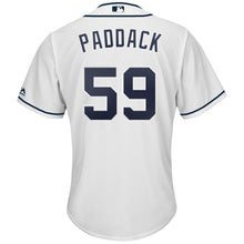 Load image into Gallery viewer, Chris Paddack San Diego Padres Majestic Official Cool Base Player Jersey - White