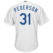 Load image into Gallery viewer, Joc Pederson Los Angeles Dodgers Majestic Official Cool Base Player Jersey - White