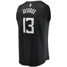 Load image into Gallery viewer, Paul George LA Clippers Fanatics Branded Fast Break Replica Jersey Black - Statement Edition