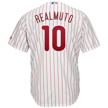 Load image into Gallery viewer, JT Realmuto Philadelphia Phillies Majestic Home Cool Base Player Jersey - White