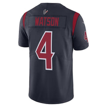 Load image into Gallery viewer, Deshaun Watson Houston Texans Nike Color Rush Vapor Limited Jersey - Navy