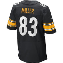 Load image into Gallery viewer, Heath Miller Pittsburgh Steelers Nike Elite Jersey - Black