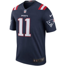 Load image into Gallery viewer, Julian Edelman New England Patriots Nike Color Rush Legend Jersey - Navy