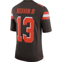 Load image into Gallery viewer, Odell Beckham Jr Cleveland Browns Nike Vapor Limited Jersey - Brown