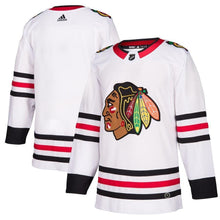 Load image into Gallery viewer, Chicago Blackhawks adidas Away Blank Jersey - White
