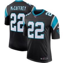 Load image into Gallery viewer, Christian McCaffrey Carolina Panthers Nike 100th Season Vapor Limited Jersey - Black