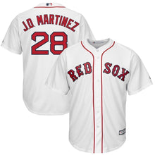 Load image into Gallery viewer, JD Martinez Boston Red Sox Majestic Official Cool Base Player Jersey - White