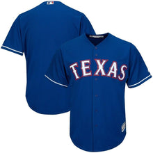 Load image into Gallery viewer, Texas Rangers Majestic Big &amp; Tall Cool Base Team Jersey - Royal