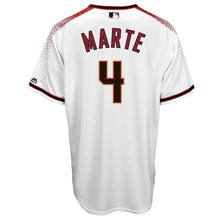 Load image into Gallery viewer, Ketel Marte Arizona Diamondbacks Majestic Home Cool Base Player Jersey – White