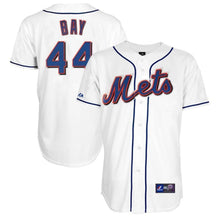 Load image into Gallery viewer, Jason Bay New York Mets Majestic Home Cool Base Replica Player Jersey - White