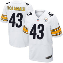 Load image into Gallery viewer, Troy Polamalu Pittsburgh Steelers Nike Elite Jersey - White