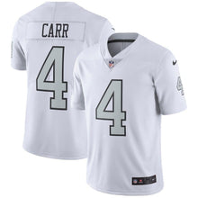 Load image into Gallery viewer, Derek Carr Oakland Raiders Nike Vapor Untouchable Color Rush Limited Player Jersey - White