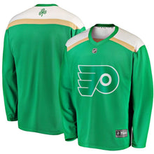 Load image into Gallery viewer, Philadelphia Flyers Fanatics Branded 2019 St. Patrick's Day Replica Jersey - Green