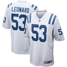 Load image into Gallery viewer, Darius Leonard Indianapolis Colts Nike Game Jersey - White