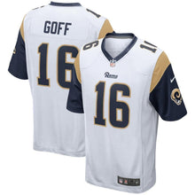 Load image into Gallery viewer, Jared Goff Los Angeles Rams Nike Game Player Jersey - White