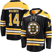 Load image into Gallery viewer, Chris Wagner Boston Bruins Fanatics Branded Home Breakaway Player Jersey - Black