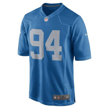 Load image into Gallery viewer, Ziggy Ansah Detroit Lions Nike Throwback Game Jersey - Blue