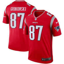 Load image into Gallery viewer, Rob Gronkowski New England Patriots Nike Inverted Legend Jersey - Red