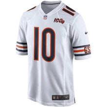 Load image into Gallery viewer, Mitchell Trubisky Chicago Bears Nike 100th Season Game Jersey - White