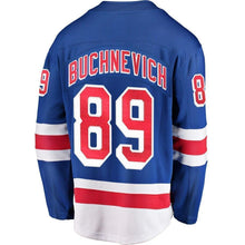 Load image into Gallery viewer, Pavel Buchnevich New York Rangers Fanatics Branded Home Breakaway Player Jersey - Blue