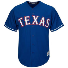 Load image into Gallery viewer, Texas Rangers Majestic Big &amp; Tall Cool Base Team Jersey - Royal