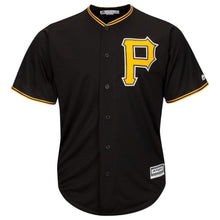 Load image into Gallery viewer, Starling Marte Pittsburgh Pirates Majestic Alternate  Jersey - Black/White
