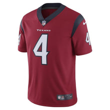 Load image into Gallery viewer, Deshaun Watson Houston Texans Nike Vapor Limited Jersey - Red