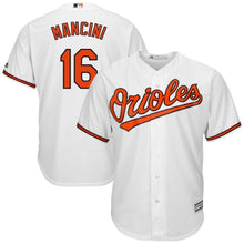Load image into Gallery viewer, Trey Mancini Baltimore Orioles Majestic Home Cool Base Replica Player Jersey - White