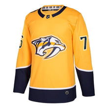 Load image into Gallery viewer, PK Subban Nashville Predators adidas Player Jersey - Gold