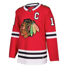 Load image into Gallery viewer, Jonathan Toews Chicago Blackhawks adidas Player Jersey - Red