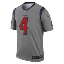 Load image into Gallery viewer, Deshaun Watson Houston Texans Nike Inverted Legend Jersey - Gray