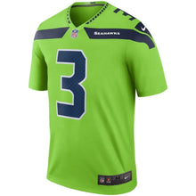 Load image into Gallery viewer, Russell Wilson Seattle Seahawks Nike Color Rush Legend Jersey - Neon Green