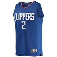 Load image into Gallery viewer, Kawhi Leonard LA Clippers Fanatics Branded 2019/20 Fast Break Replica Jersey Blue - Icon Edition