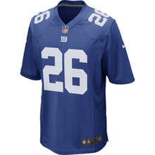 Load image into Gallery viewer, Saquon Barkley New York Giants Nike Game Jersey – Royal