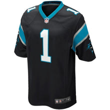 Load image into Gallery viewer, Cam Newton Carolina Panthers Nike Game Jersey - Black