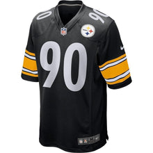 Load image into Gallery viewer, T.J. Watt Pittsburgh Steelers Nike Game Jersey - Black