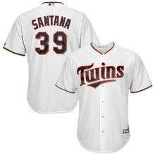 Load image into Gallery viewer, Daniel Santana Minnesota Twins Majestic Cool Base Player Jersey - White