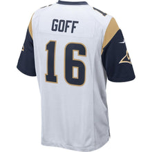 Load image into Gallery viewer, Jared Goff Los Angeles Rams Nike Game Player Jersey - White