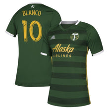 Load image into Gallery viewer, Sebastian Blanco Portland Timbers 2019 Primary Player Jersey – Green