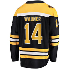 Load image into Gallery viewer, Chris Wagner Boston Bruins Fanatics Branded Home Breakaway Player Jersey - Black
