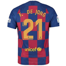 Load image into Gallery viewer, Frenkie de Jong Barcelona Home Soccer Jersey 2019-20 - Royal