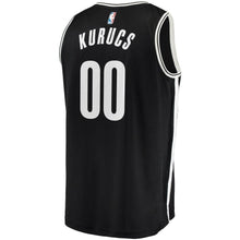 Load image into Gallery viewer, Rodions Kurucs Brooklyn Nets Fanatics Branded Fast Break Jersey - Icon Edition - Black