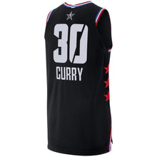 Load image into Gallery viewer, Stephen Curry Golden State Warriors Jordan Brand 2019 NBA All-Star Game Finished Jersey – Black