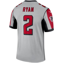 Load image into Gallery viewer, Matt Ryan Atlanta Falcons Nike Inverted Legend Jersey - Silver