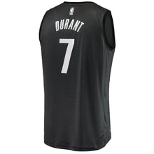 Load image into Gallery viewer, Kevin Durant Brooklyn Nets Fanatics Branded  Fast Break Player Jersey Charcoal - Statement Edition