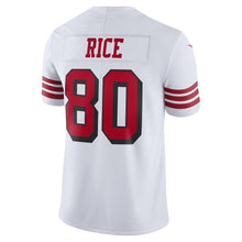Load image into Gallery viewer, Jerry Rice San Francisco 49ers Nike Color Rush Vapor Untouchable Limited Retired Player Jersey - White