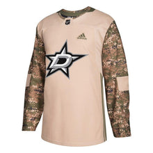 Load image into Gallery viewer, Dallas Stars adidas Veterans Day Practice Jersey - Camo